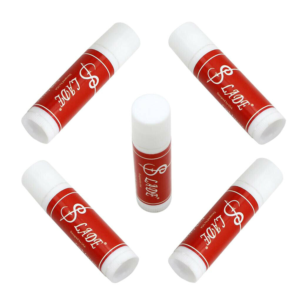 5pcs Cork Grease Woodwind Instruments Clarinet Saxophone Parts New White