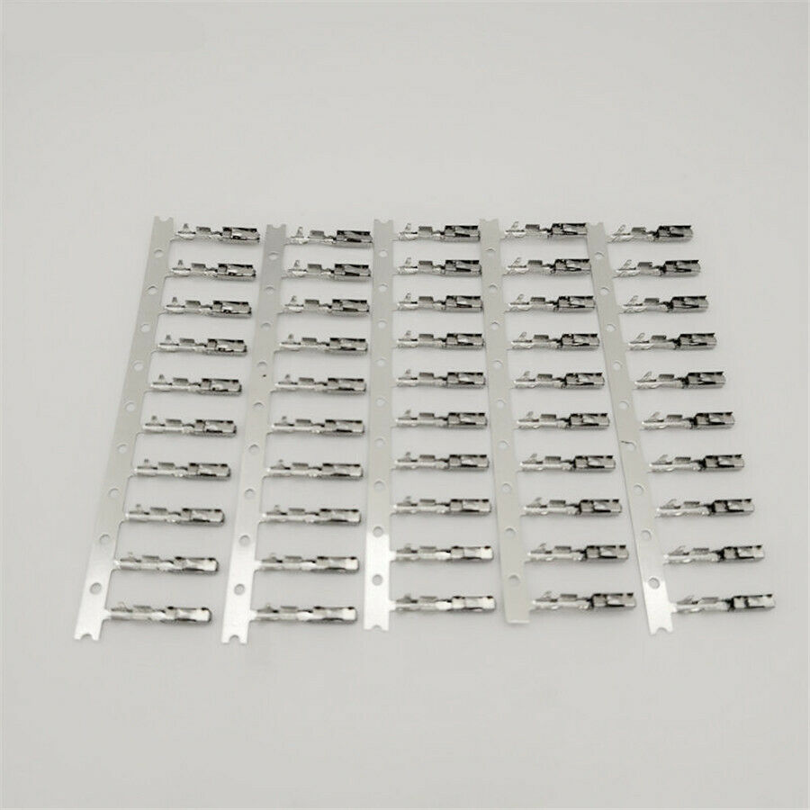 50pcs ECU License Plate Lights Cruise Crimp Terminals Repair Wire 000979009E