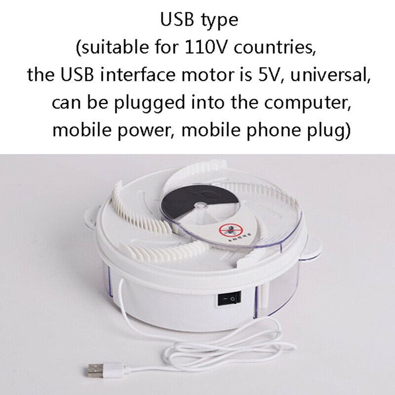 Upgraded Version USB Flytrap Automatic Pest Catcher Fly Killer Fly Trap Device