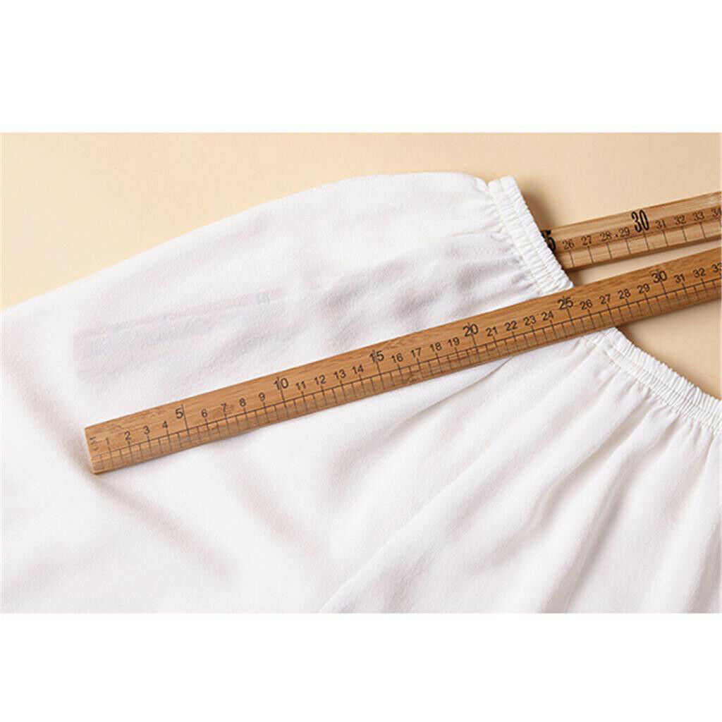 Kids Lightweight Breathable Leisure Pants Summer Silk Trousers - White