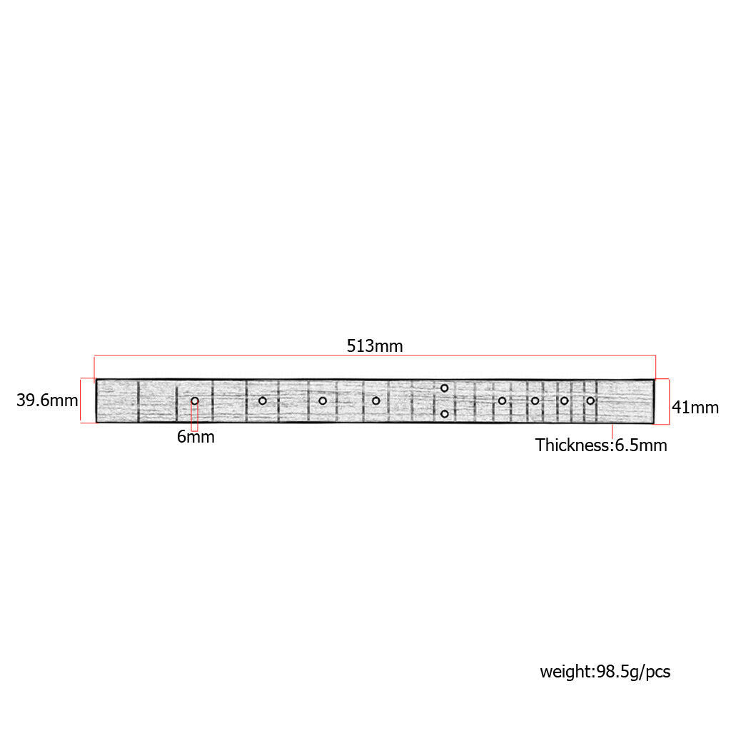 Guitar Neck Fretboard Fingerboard Musical Assembly Making Supplies Access