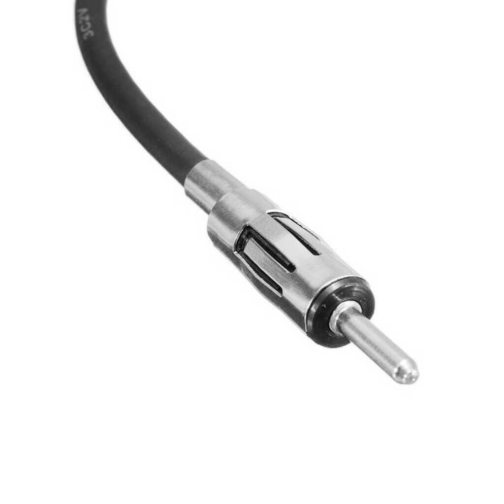 Car Radio Aerial Antenna Female Socket ISO Auf Din Plug Adapter FM Antenna