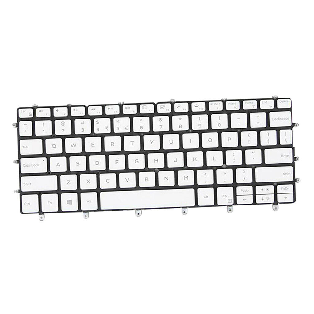 Laptop US Backlit Keyboard Replacement for Dell XPS 13 9370 0K2NCP 13.3''