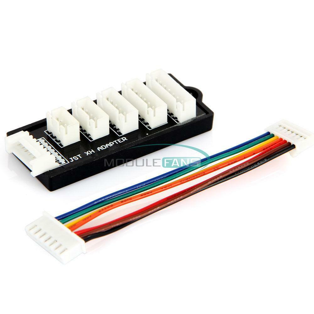 2S-6S JST XH Balance Charger Expansion Adapter Board RC Lipo Battery Charging MF