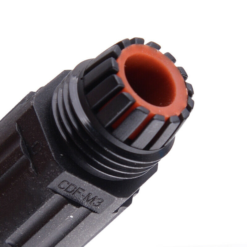 10x 3 Pin Waterproof IP68 Junction Box Connector Electric Cable Wire Plug New