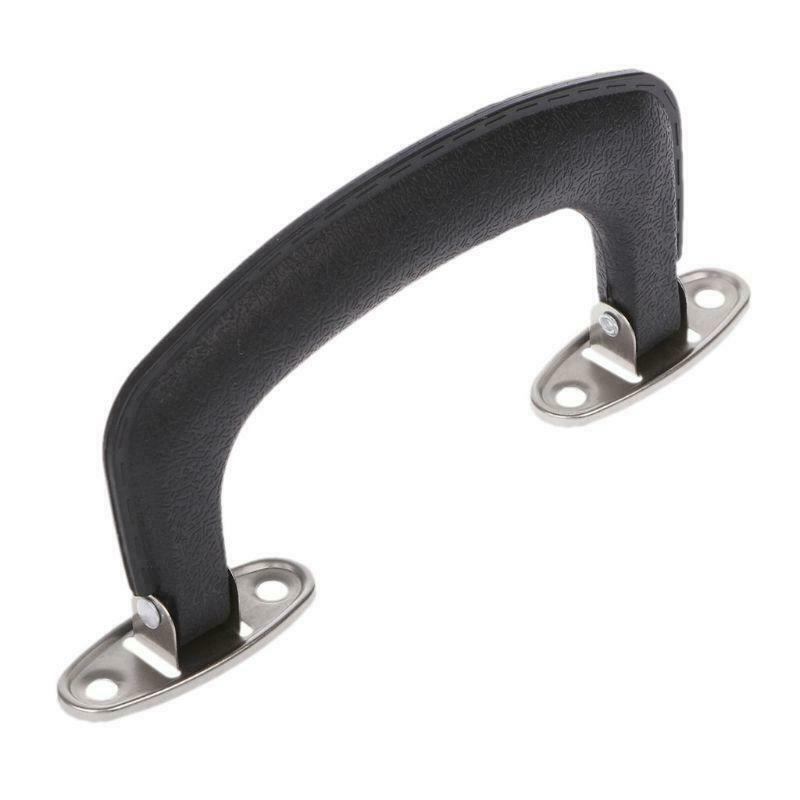 Portable Black Plastic Suitcase Luggage Case Handle Grip Replacement Parts