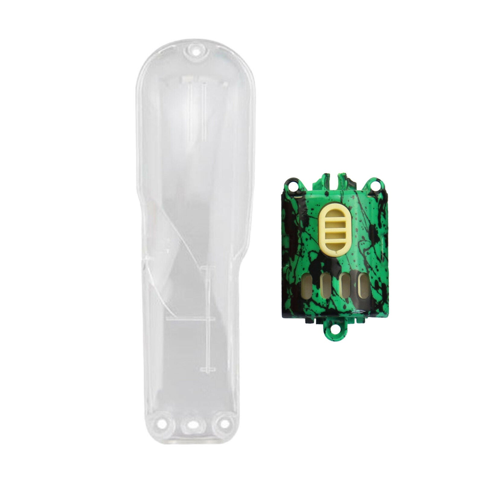 Cover Housing Case Kit for 8504 Cordless Hair Clippers Switch green clear
