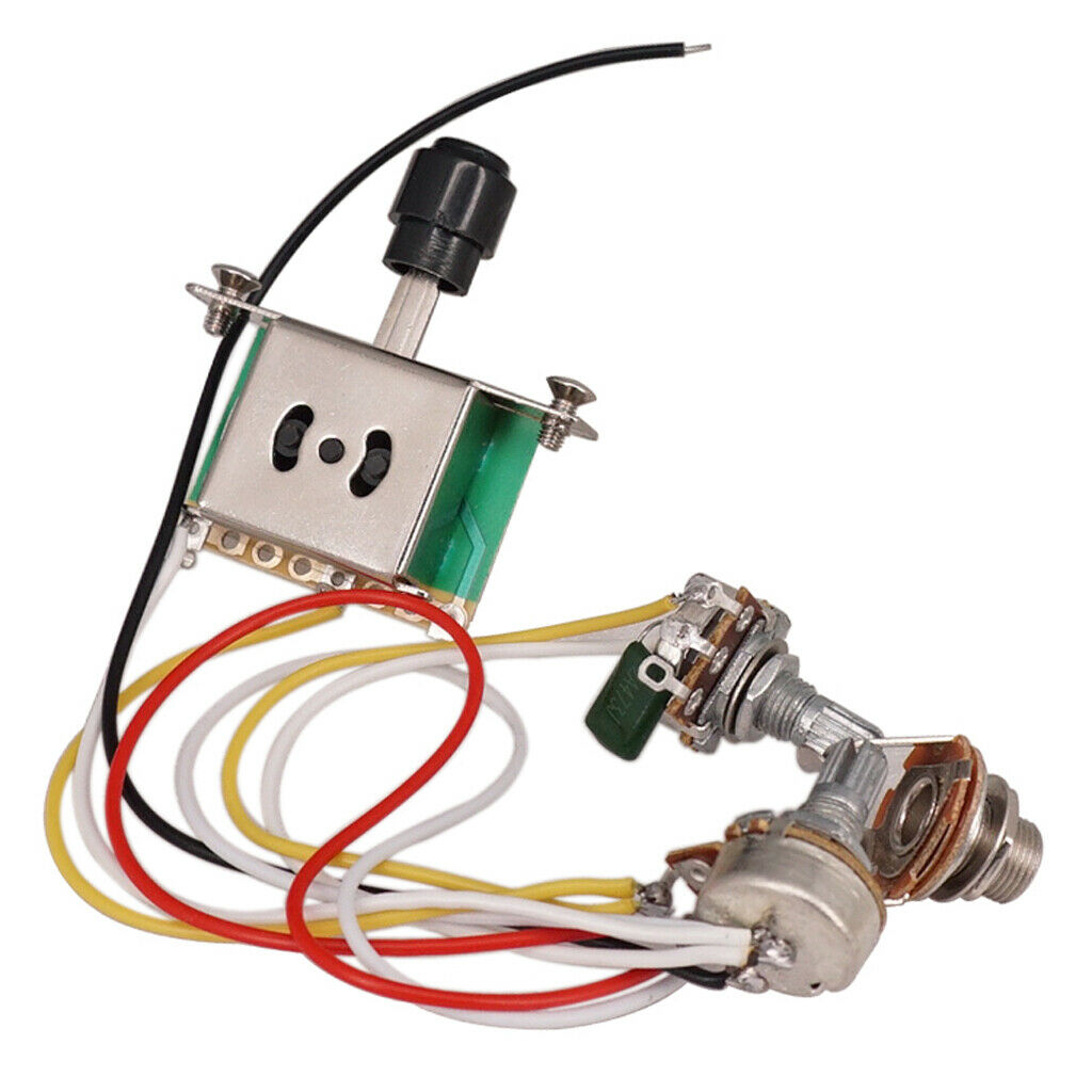 Electric Guitar Prewired 3 Way Switch Wiring Harness for Guitar Accessory