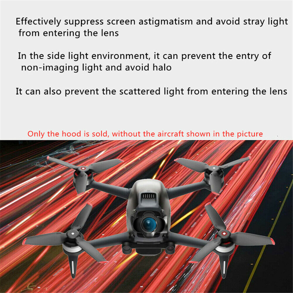 Sunshade Anti-glare Lens Cover Gimbal Protective Lens Hood For DJI FPV Combo