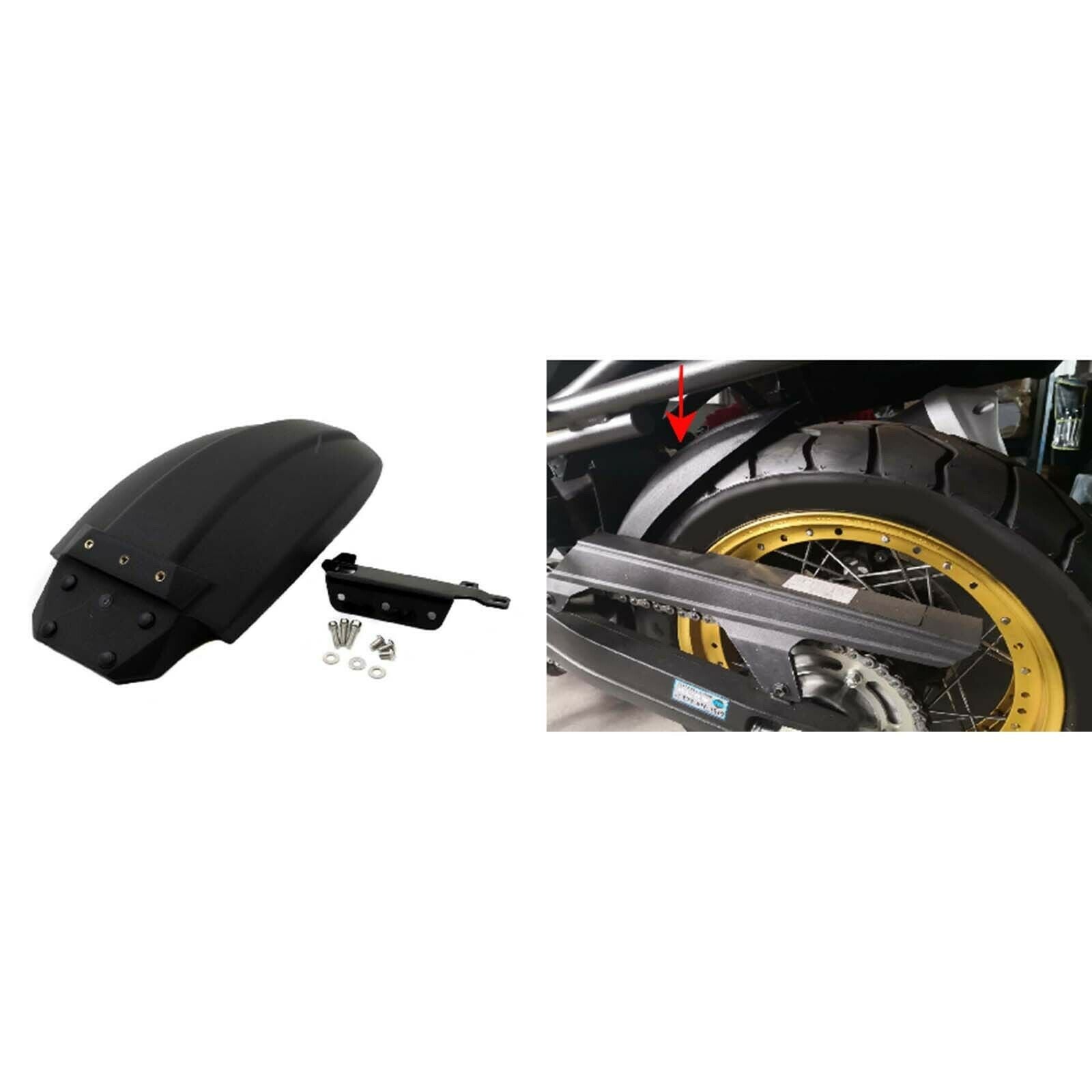 Rear Fender Mudguard Wheel Hugger for Suzuki V-Strom DL1000 2017 DL1050 2020