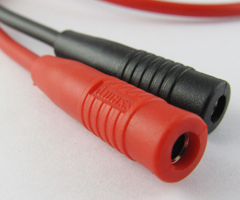 5 pairs High Quality Copper Banana Plug Male to Banana Jack Test Cable 2 Colors