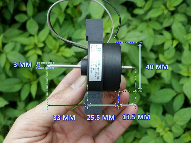 Build In Driver DC Brushless Motor 12V 4000RPM Built-in Driver Circuit Outer Rotor Mot