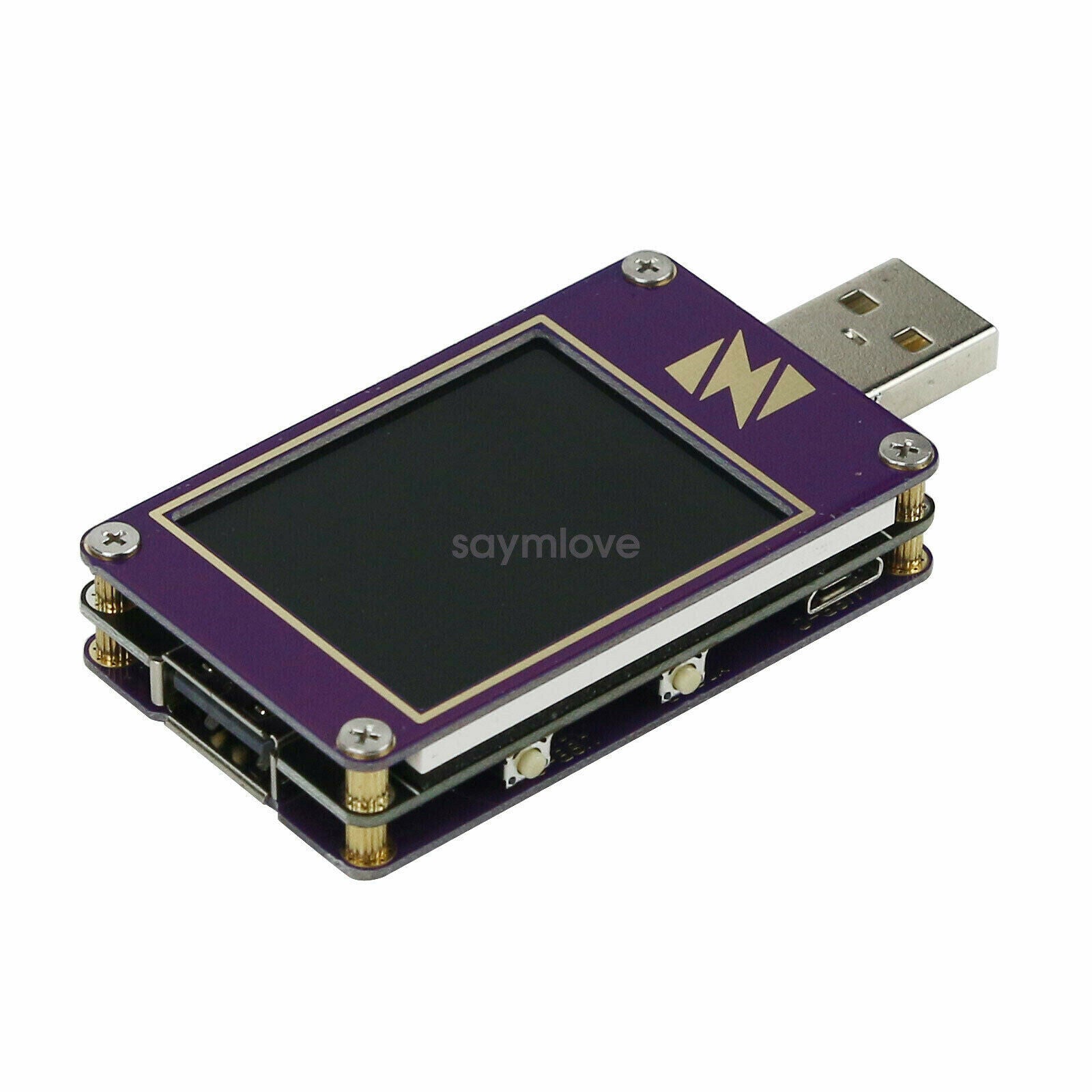 YZXstudio ZY1280 USB Current Voltage Capacity Fast Charge QC4 PD3.0 MFI PPS Test