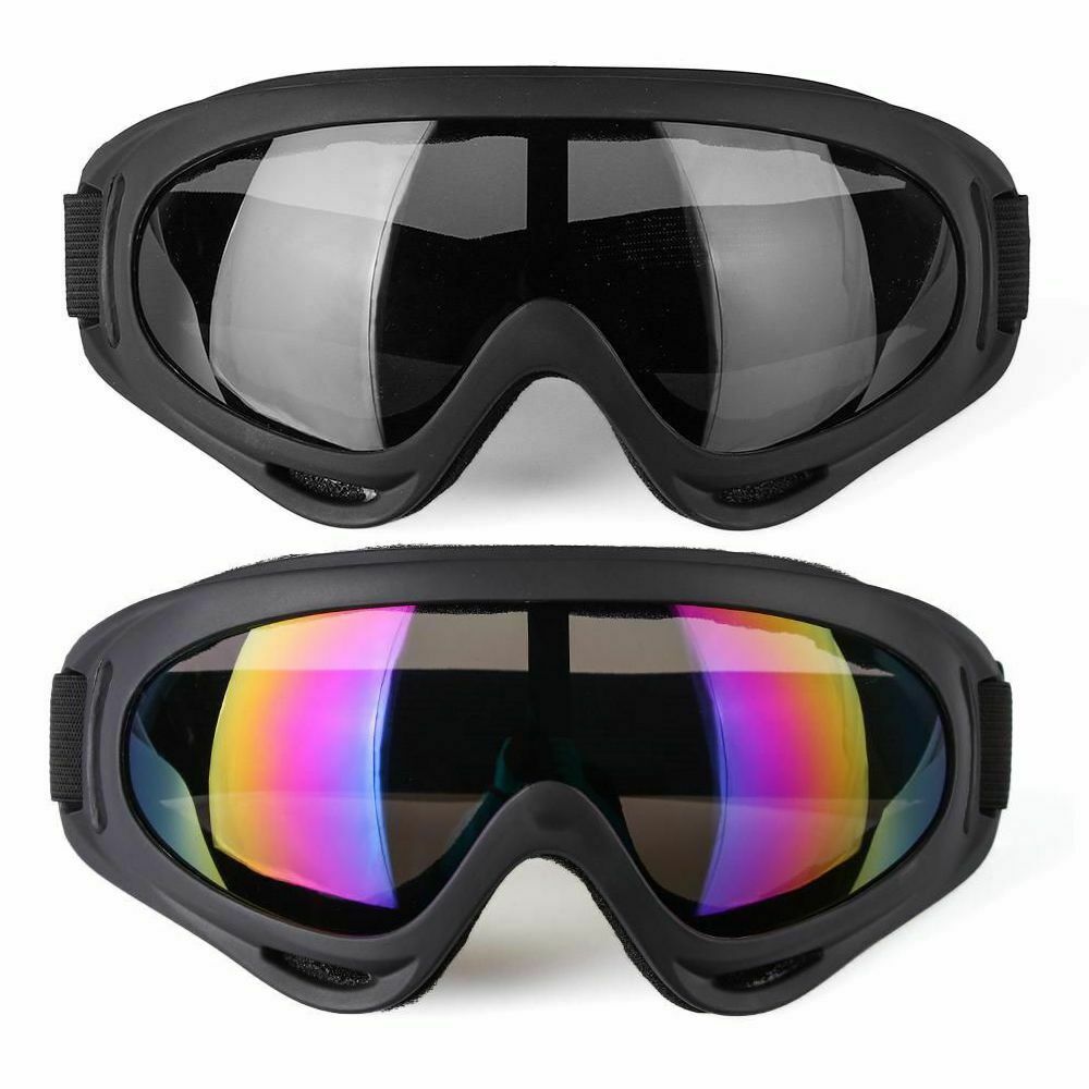 Snowboard Moto Cycling Ski Goggles Winter Windproof Eyewear Glasses Lens Frame