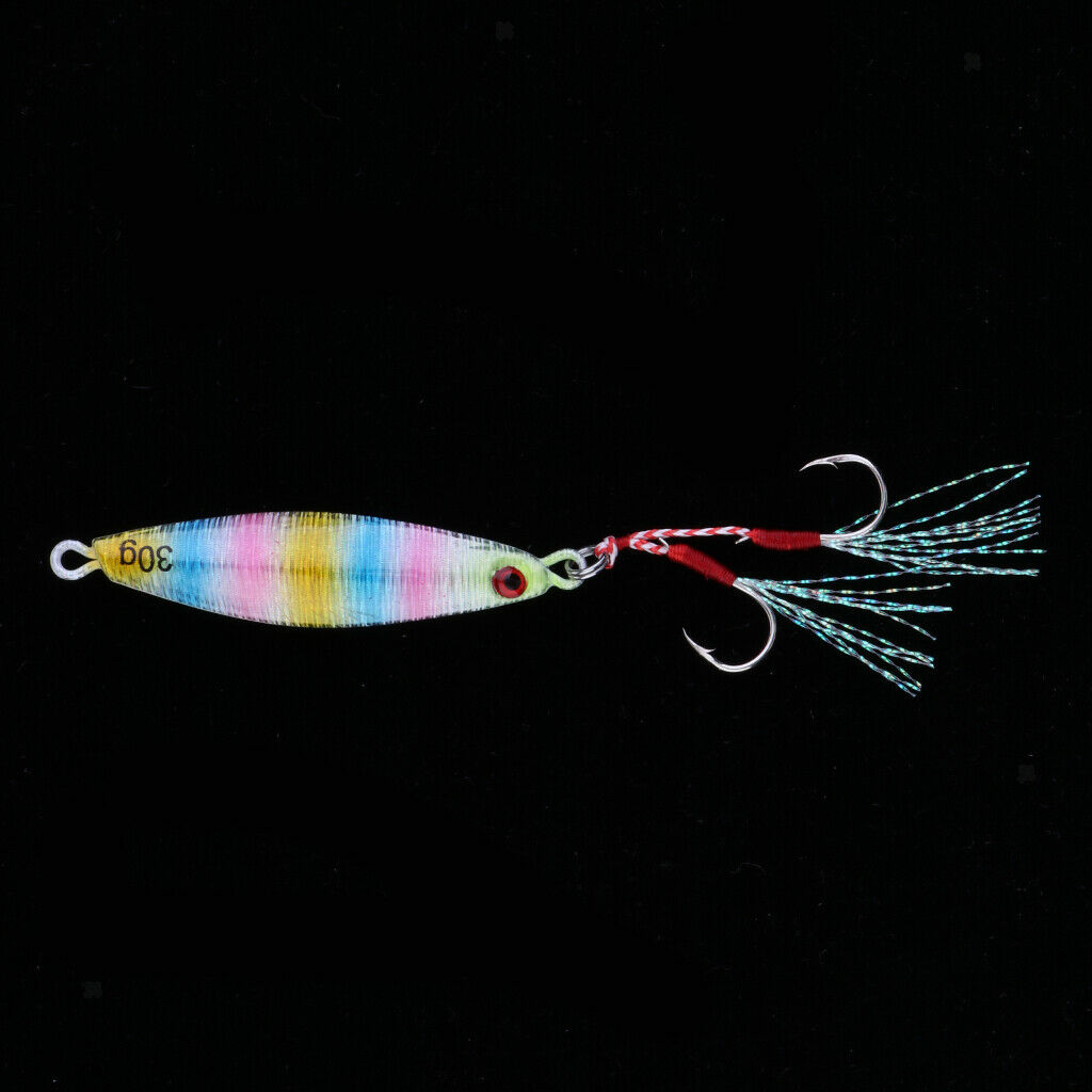 Metal Hard Jigging Lead Fish Swimbait Artificial Fishing Lures Type 1