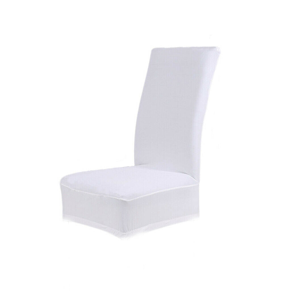 Solid Color Polyester Spandex Dining Stool