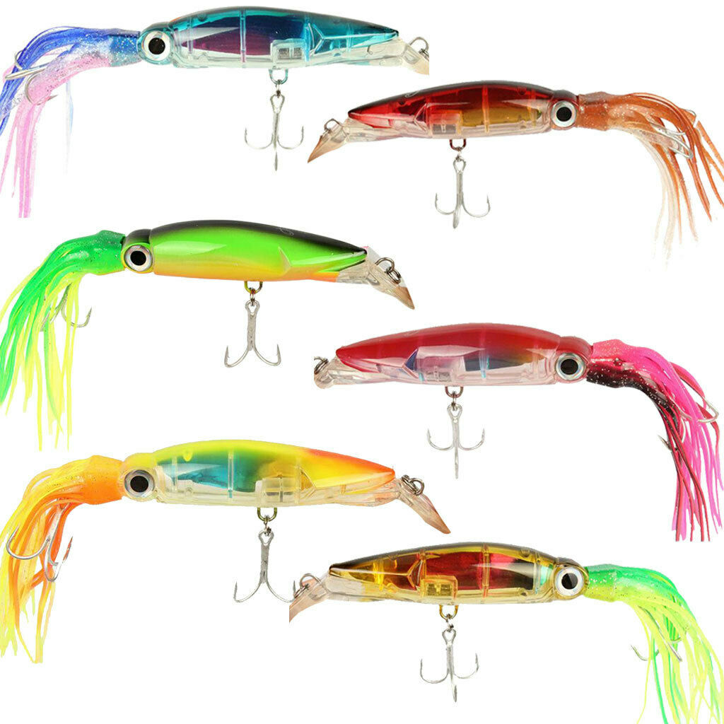 2pcs Squid Fishing Lure Artificial Bait Octopus Lure Fishing Skirts Lures very