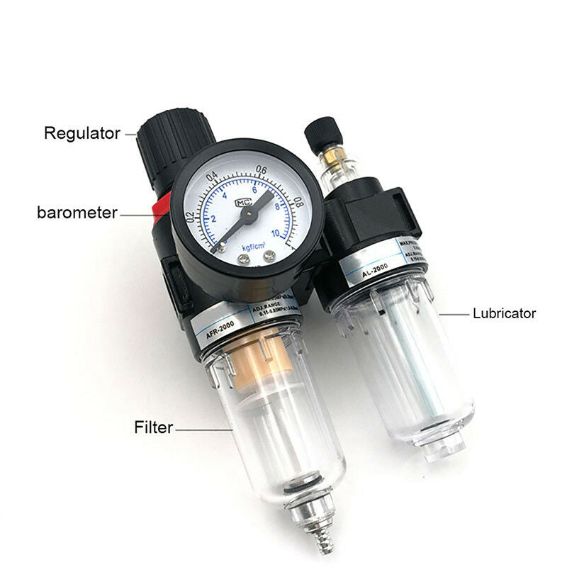 Copper Filter Air Pressure Regulator Oil Water Separator Trap Filter AFC2000BDA