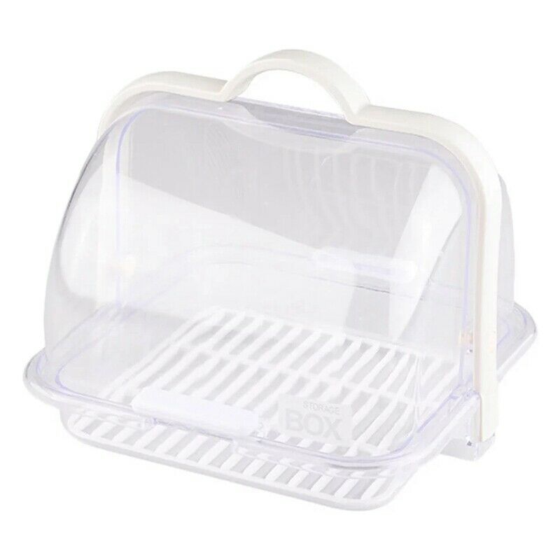 Milk Bottle Coffee Storage Box Portable Sealed Cleaning Box Bread Tableware A4D3
