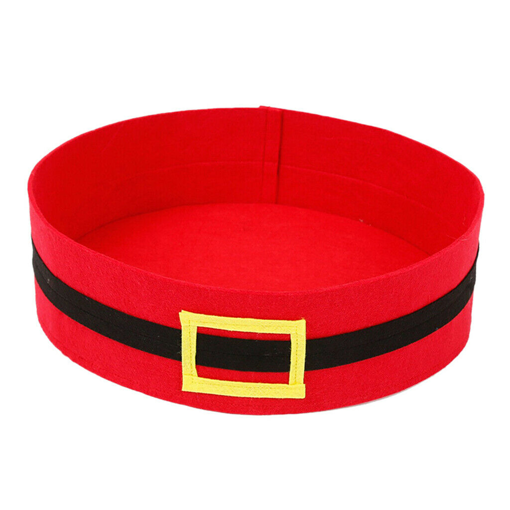 Christimas Cat Sleeping Bed Halloween Small Pet Cozy Bed Nest for Pet Red