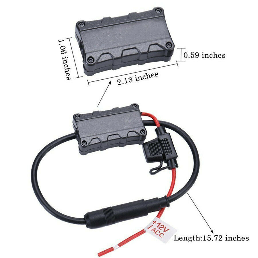 12V Auto Car Stereo FM Radio Antenna Signal Amplifier Booster Enhancer Durable
