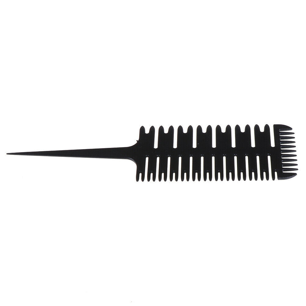 Tail Bone Shape Hair Styling Comb Barber Salon Style Haircut Comb DyeingAu.l8