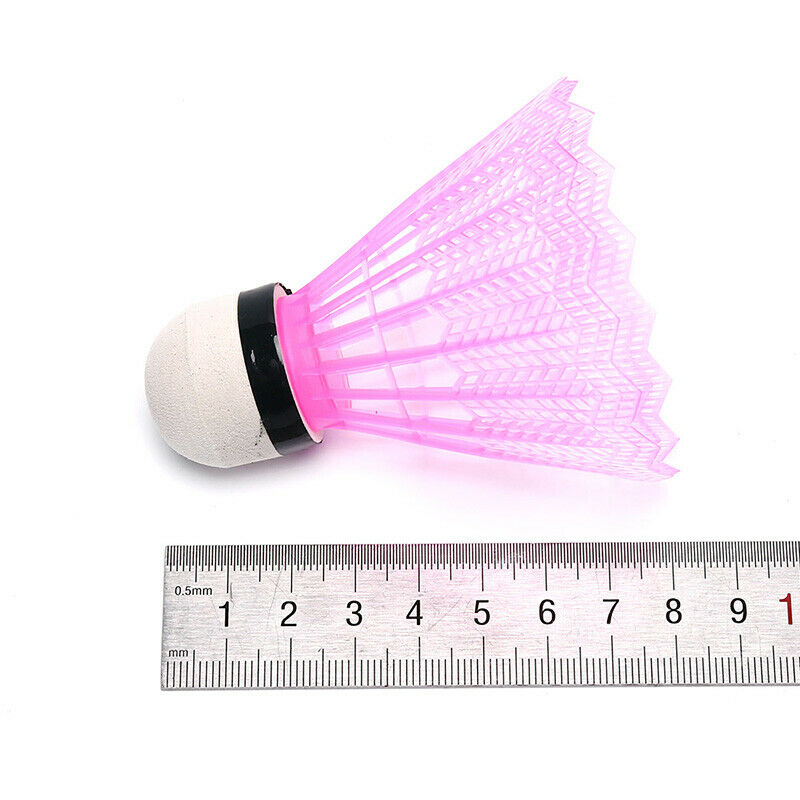 12 Pieces Badminton Balls Colorful Portable Shuttlecocks Supplies High Qu.l8