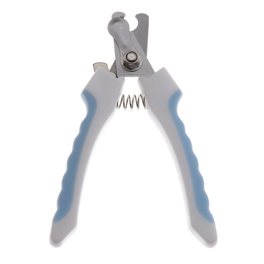 Pet Nail Clipper Scissor with File, Safety Dog Cat Nail Trimmer  Small