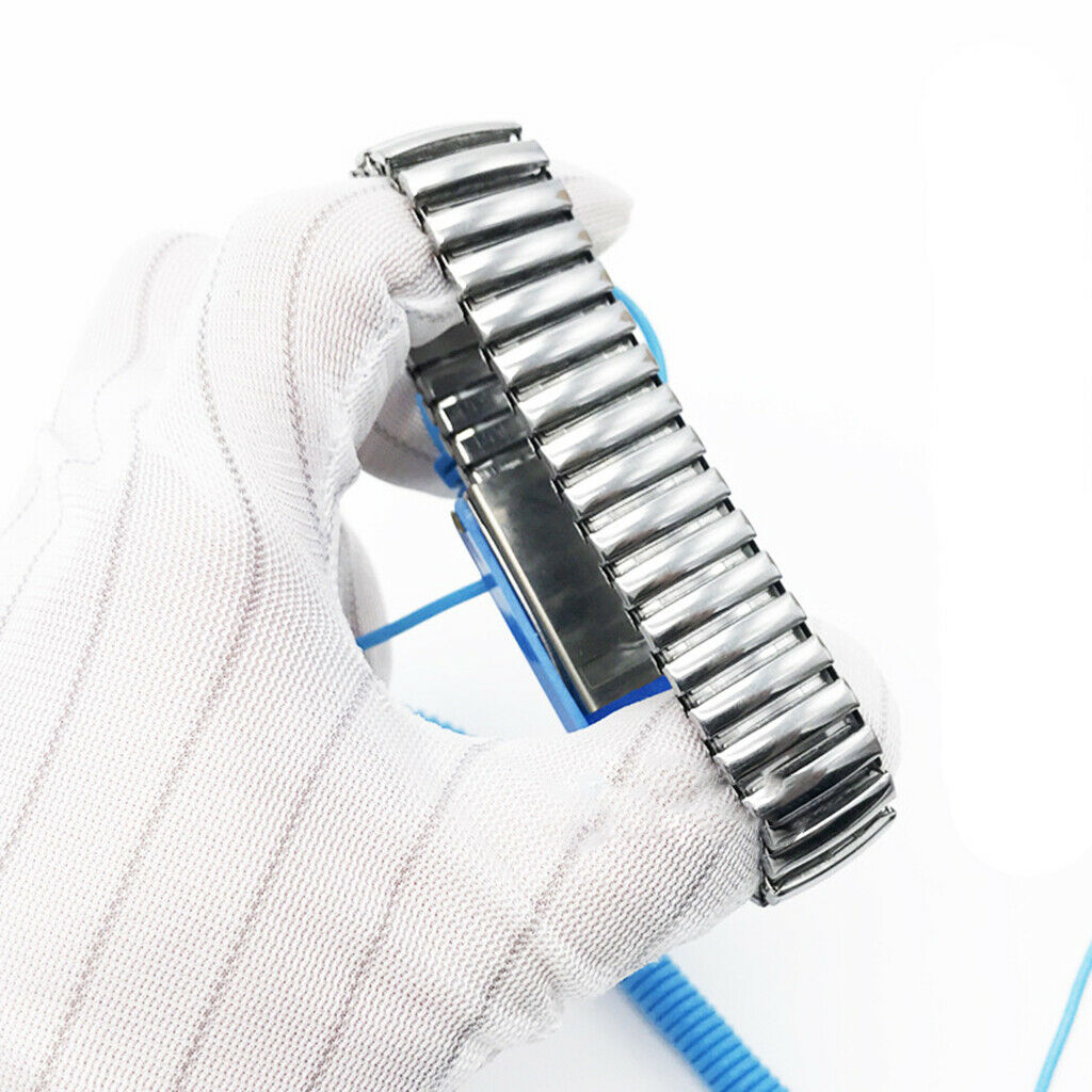 Anti-Static Wrist Strap Band Equipped with Grounding Wire and Alligator Clip