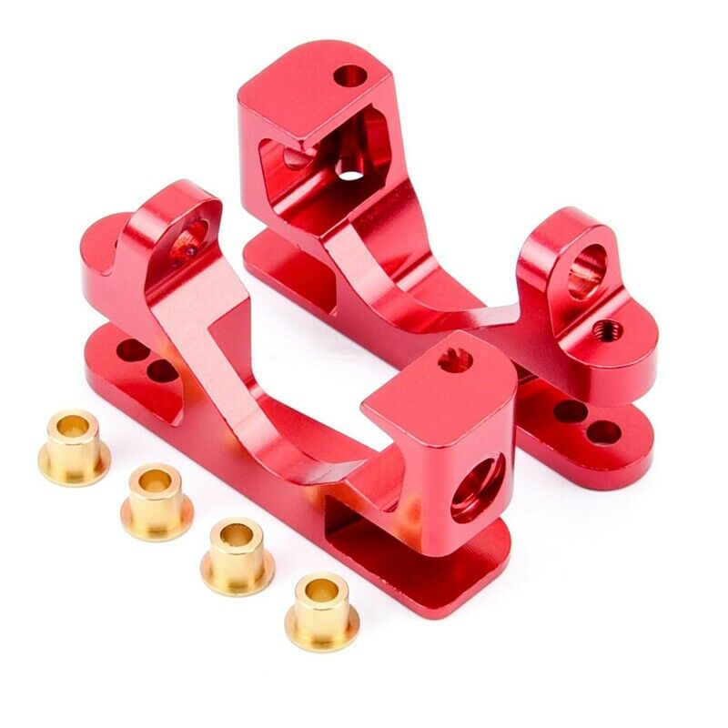 W001 Upgrade Metal Chassis Arm C Seat Rear Stub Axle Parts Kit for Traxxas SLAE3