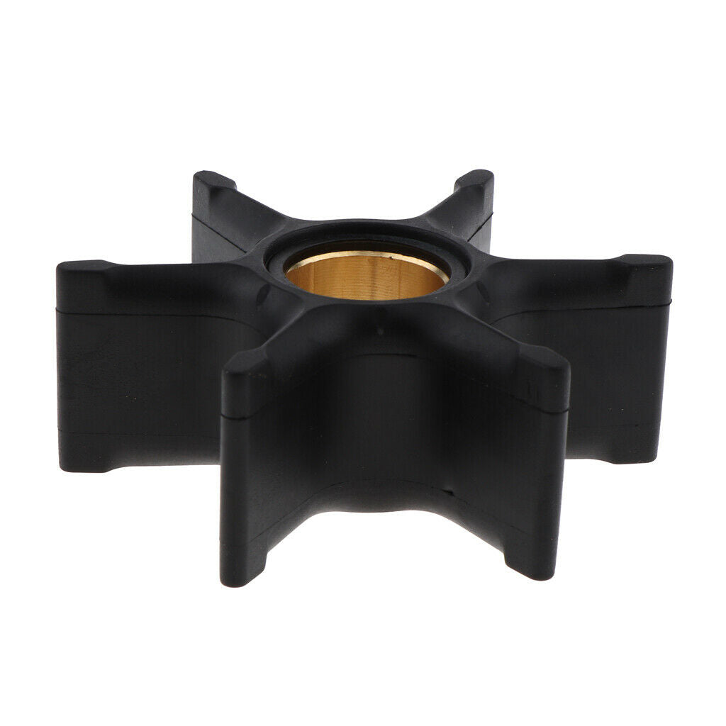 Rubber Water Pump Impeller Marine Impeller for Johnson HJB-O-119, Black
