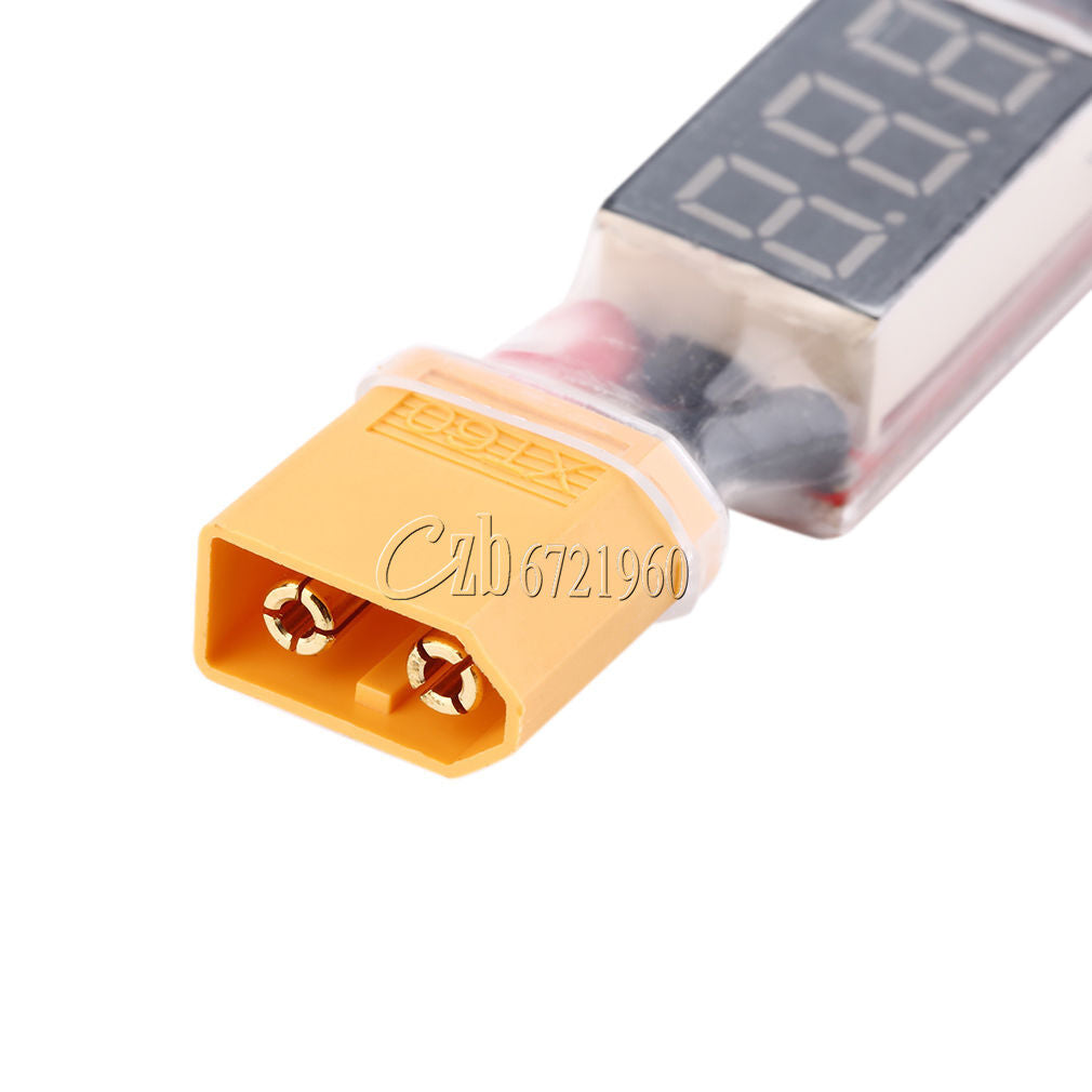 2S-6S Lipo Battery to Mobile Phone XT60 Plug USB Portable Lamp Charger Adapter