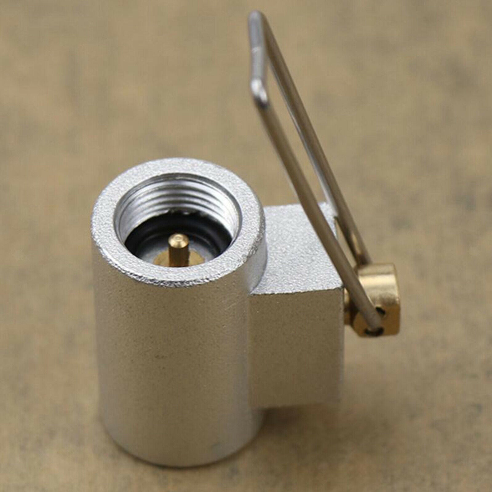 Outdoor Camping Gas Refill Adapter Valve Gas Stove Tank Canister Plug
