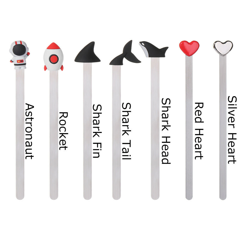 Shark Fin Metal Metal Bookmark Books Support Book Clip Pagination Mark