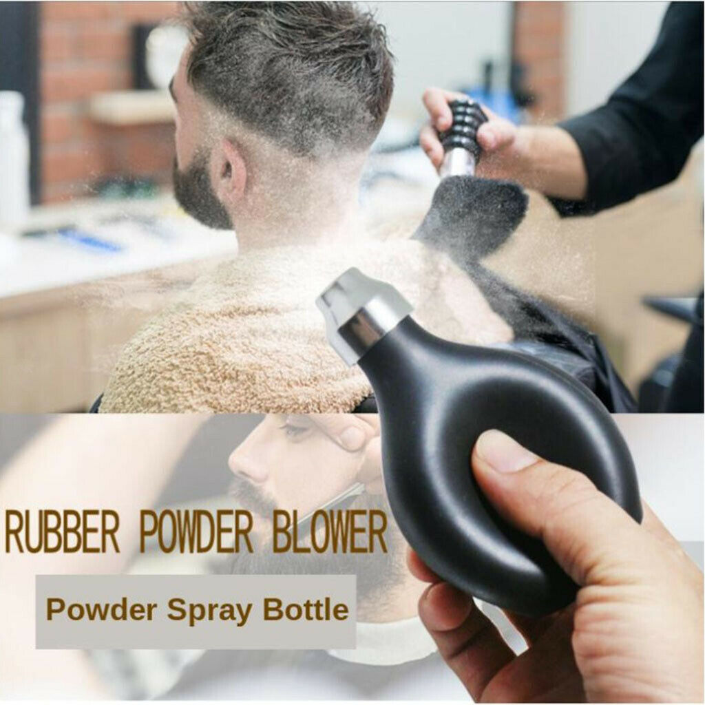 100ml Silicone Talc Powder Blower Dispenser Powder Spray Bottle Styling