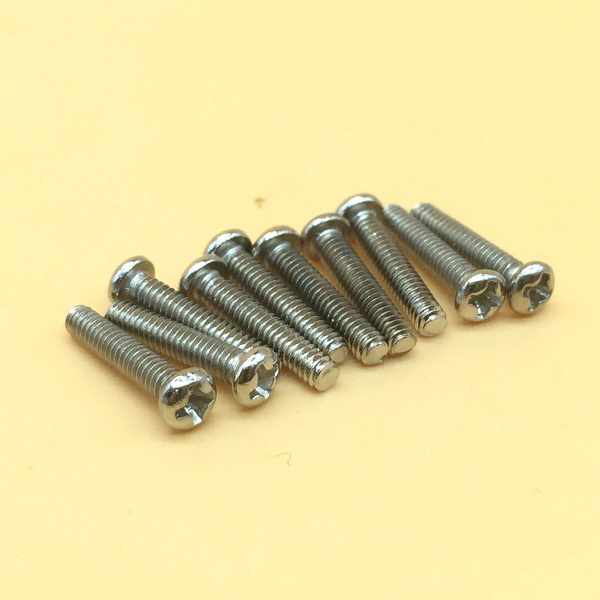 M1 x 0.25 (pitch) x 5mm Stainless Steel Phillips Pan Head Screw 10Pcs [M1]