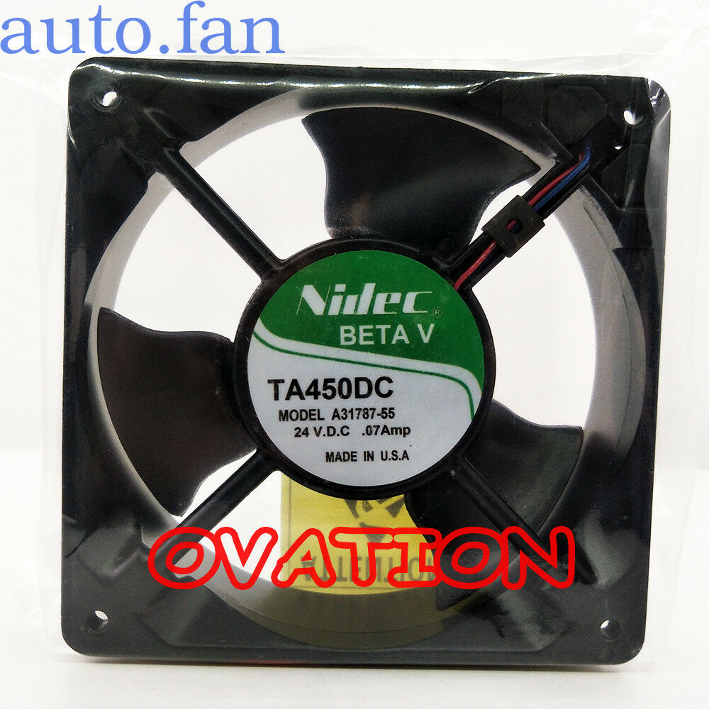 For 1Pcs NIDEC TA450DC A31787-55 24VDC .07Amp fan