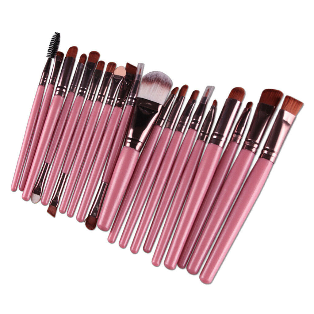 20Pcs Professional Makeup Brush Set Cosmetic Brushes for Blending Eye Shadow
