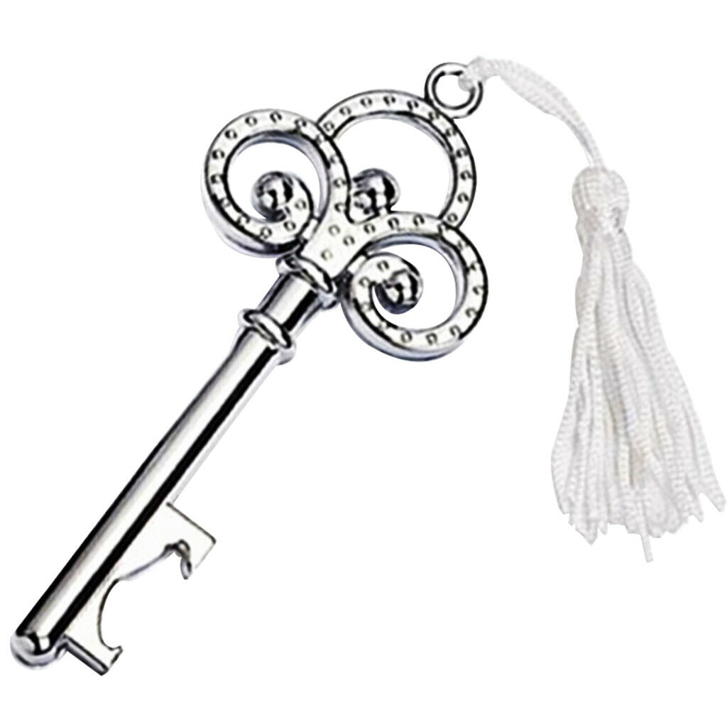 Bottle Opener Keychain with tassels Key Pendant  Chain Holder Souvenir Gifts