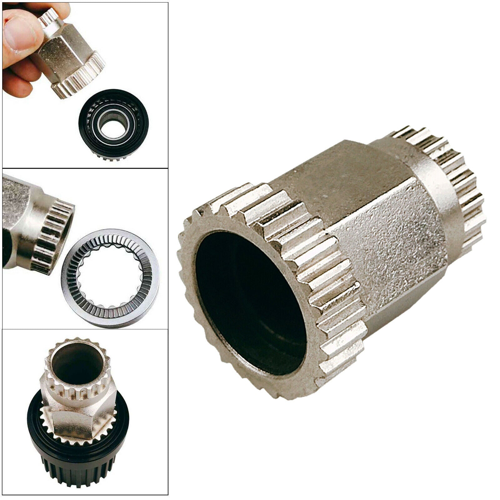 Steel Handy Bike Freehub Tool Hub Remover Removal Hubs Repair Tool Extractor
