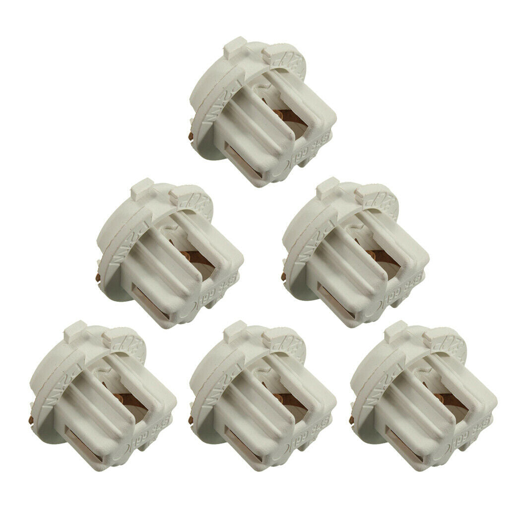 6 Pieces Auto Car Light Lamp Bulb Socket for BMW X5 E53 E70 E65 E66 E83