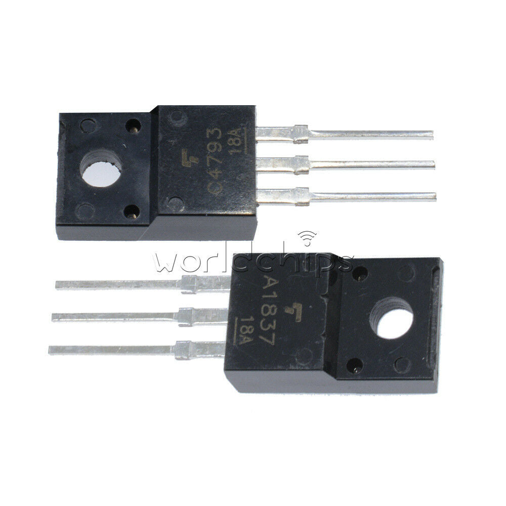 2pairs/4PCS 2SA1837 2SC4793 Transistor IC