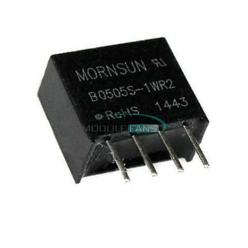 DC-DC B0505S-1W Isolation Power Module 4.5-5.5V For RS232/485 CAN IO 80% 20mHz M