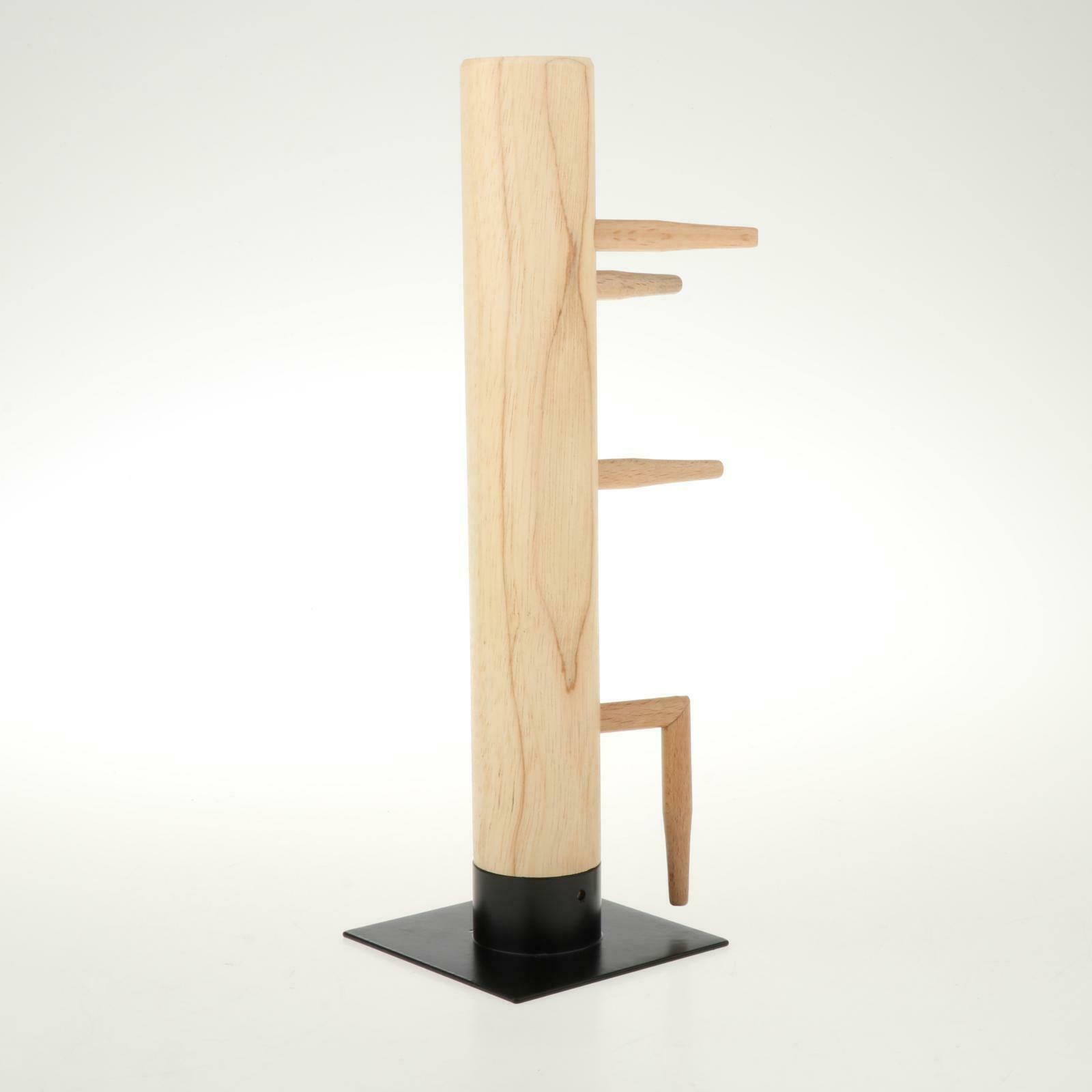 Simulation 1/6 Scale Wooden Kung Fu Pile Chinese Kung Fu Scene Need to Assemble