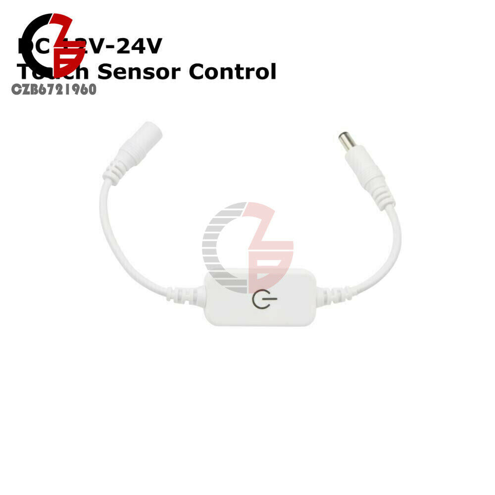 DC 12V-24V ON/OFF Hand Sweep/Touch Sensor Dimmer Switch for LED Strip Light Kit