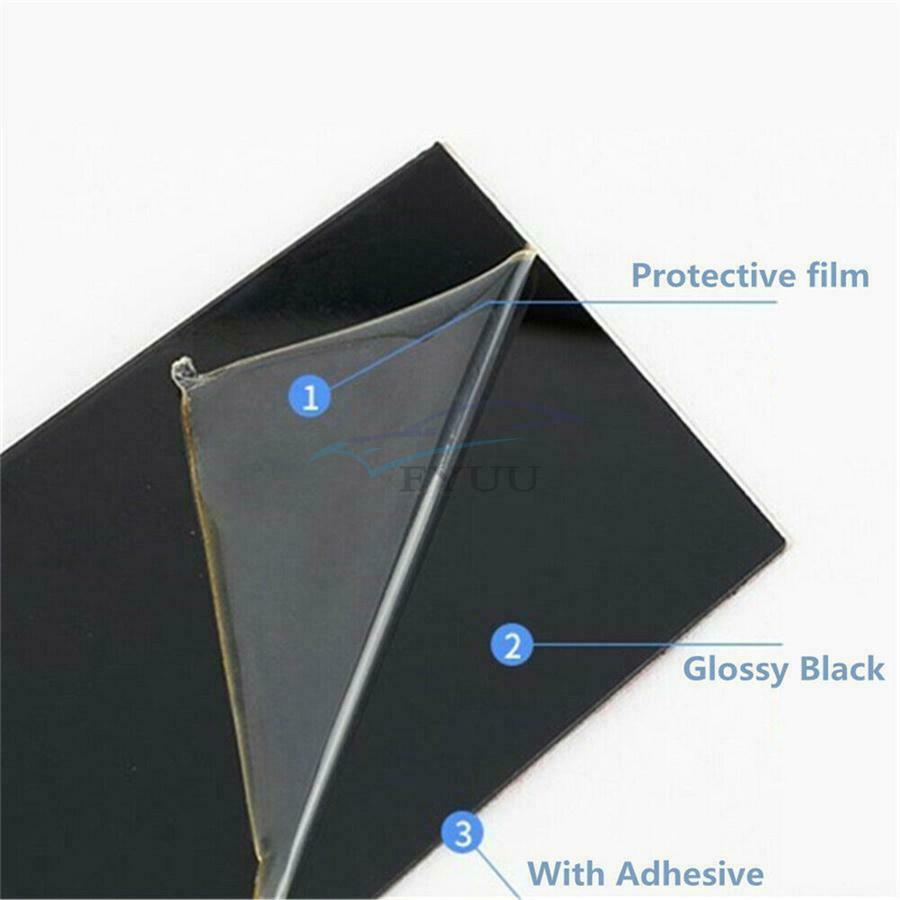 6 × PC Car Body Shape Window Door Decoration Cover For Hyundai Sonata 2020 2021