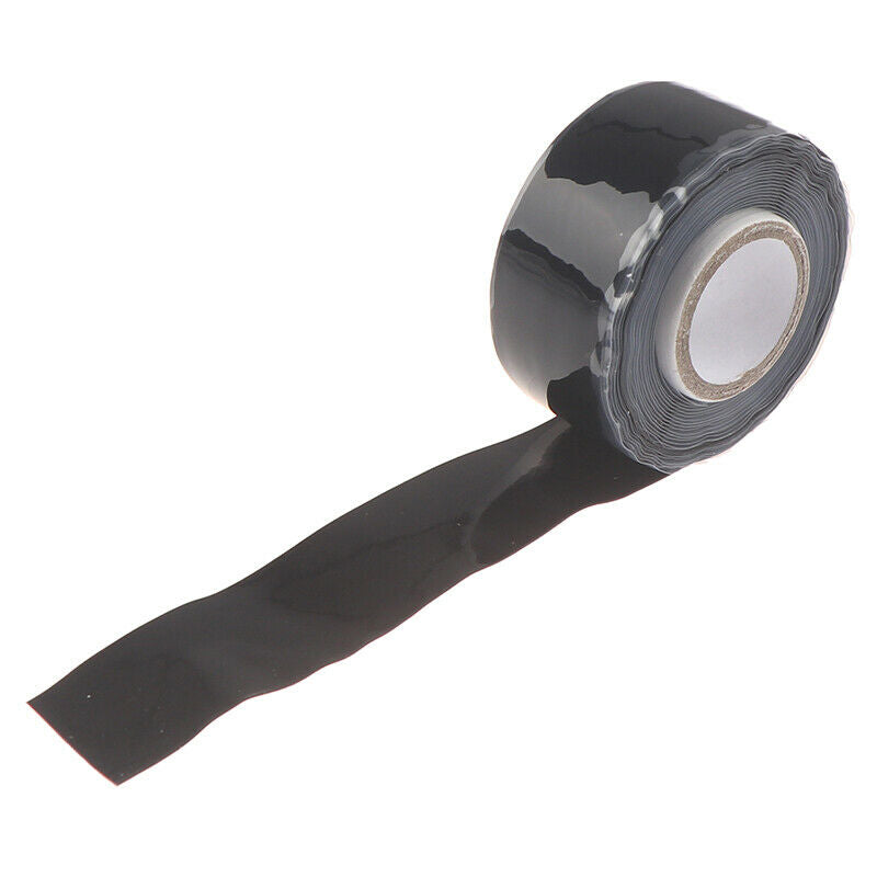 3 meters Rubber Self Fusing Tape Repair Bonding Rescue Wire Hose Water PijiB XC