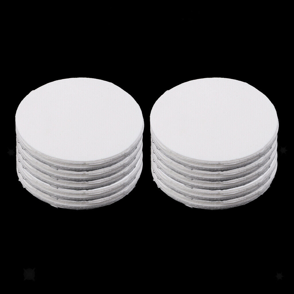 100x White Ceramic Fiber Insulation Blanket Microwave Kiln Shelf Paper Round