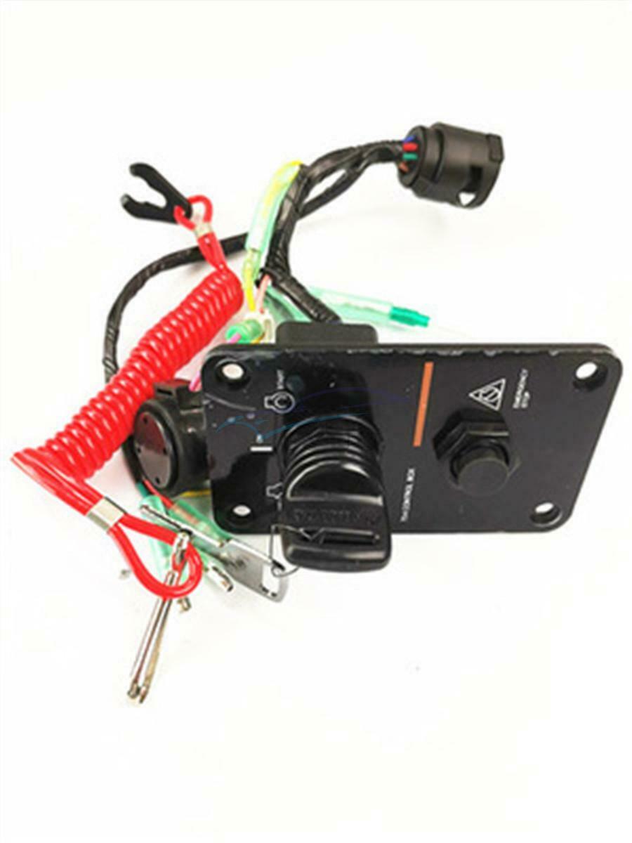 70 x 110MM/ 2.8 x 4.3" Key Switch Panel For Yamaha Single Vertical Control Yacht