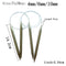 3pcs Circular Knitting Needles Set 80cm Sweater Crafting Hand Making Tools DIY